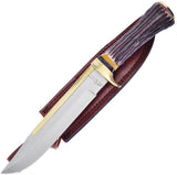 Frost Cutlery Fixed Blade 13.5"" Stag Resin BKH-245IS by Frost Cutlery