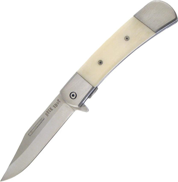 Frost Cutlery Linerlock White Bone A/O BS-8201WSB by Frost Cutlery