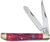 Frost Cutlery Bullet Trapper Red Pick Bone CR-265RPB by Frost Cutlery