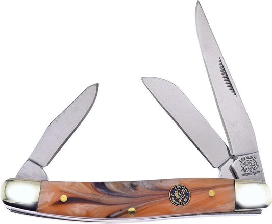 Frost Cutlery Stockman Gold Resin CR-509CG by Frost Cutlery