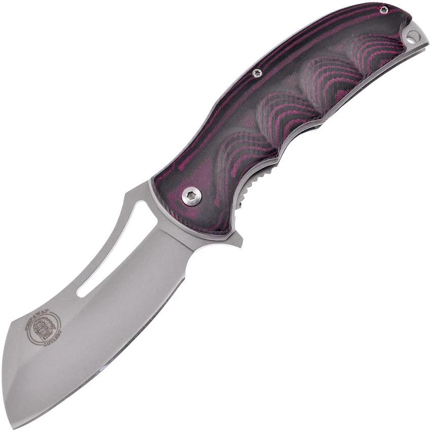 Frost Cutlery Linerlock A/O Red Micarta CW-093R by Frost Cutlery