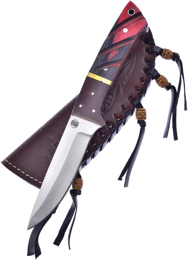 Frost Cutlery Hunter Frostwood w/Sheath CW-4762FW by Frost Cutlery