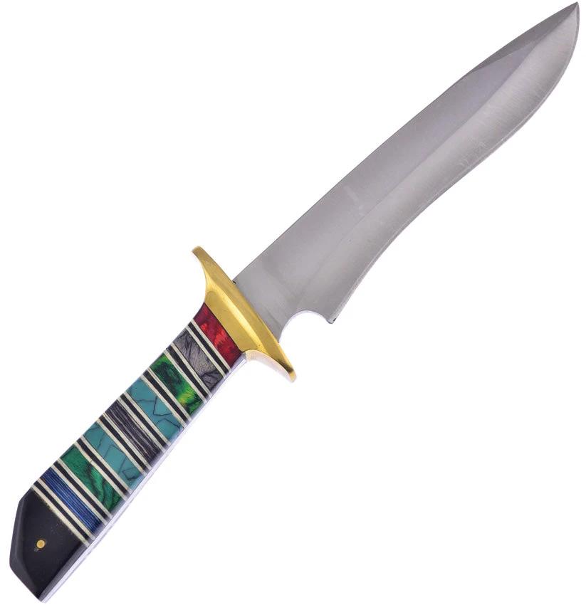 Frost Cutlery Fixed Bld Stacked 12.25""Resin CW-4971S/PW by Frost Cutlery