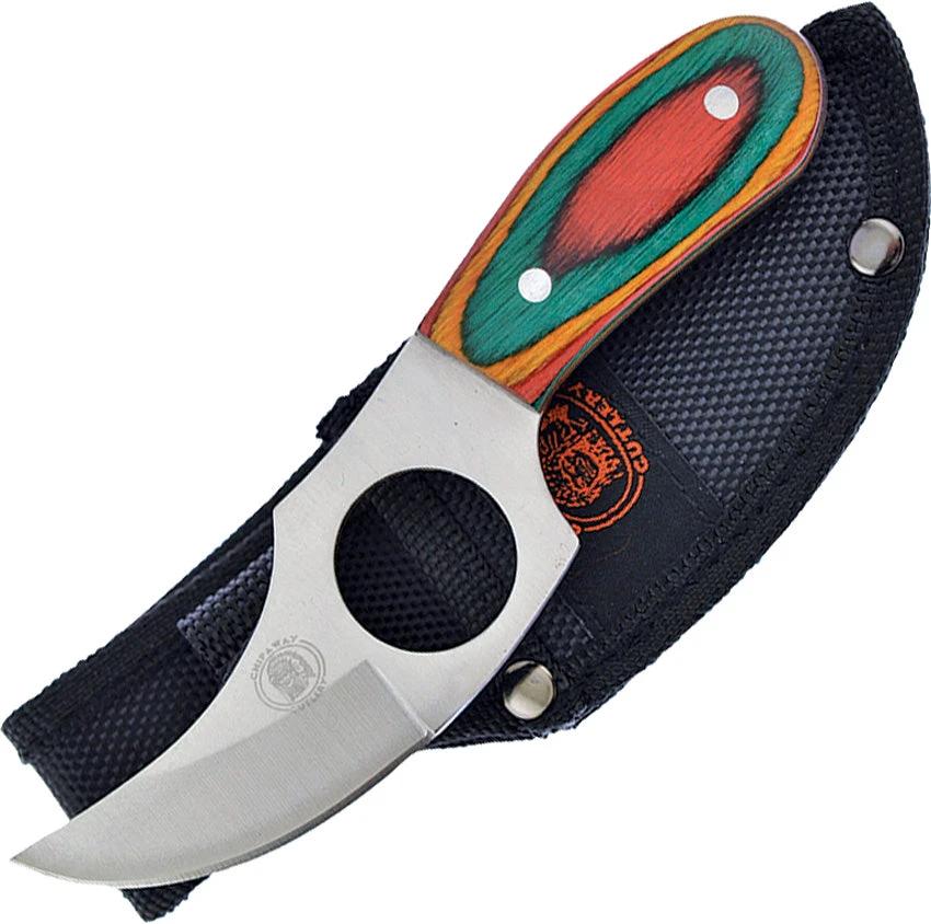 Frost Cutlery Cat Skinner Frostwood CW-647FW by Frost Cutlery