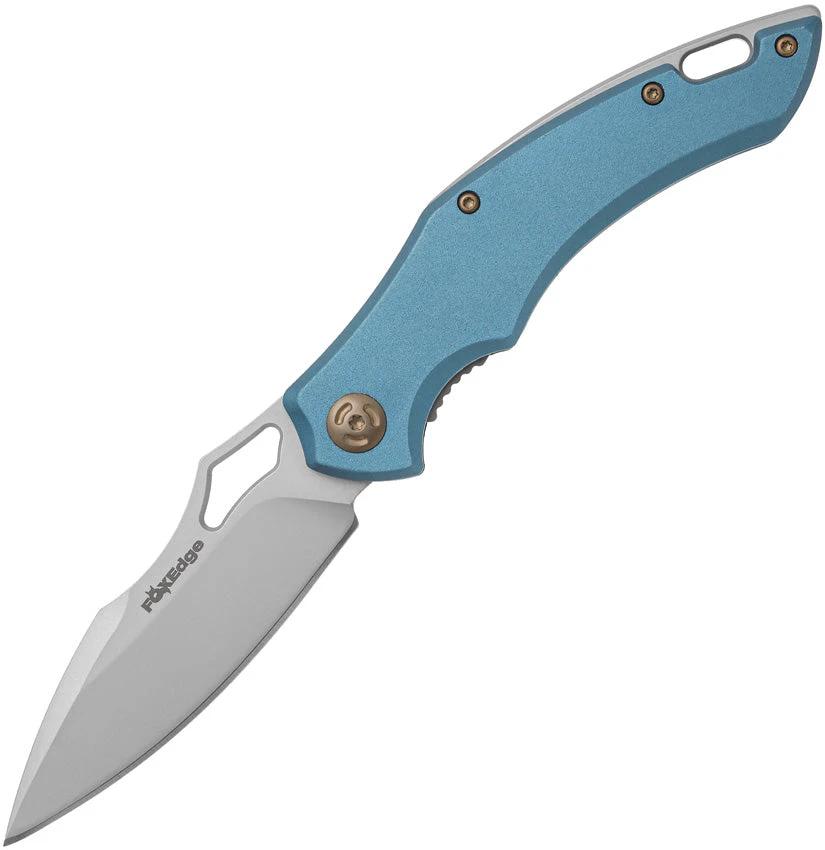 Fox Edge Blue Sparrow Linerlock FE030 by Fox Edge