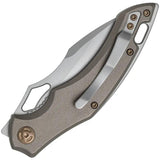 Fox Edge Tan Sparrow Linerlock FE031 by Fox Edge