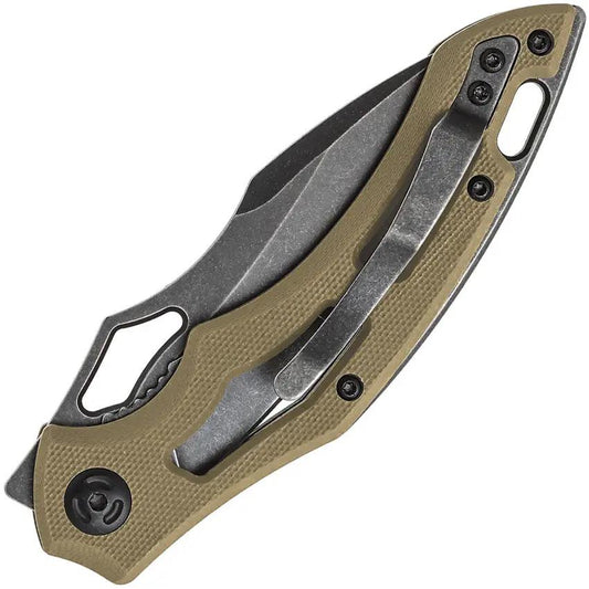 Fox Edge Sparrow Linerlock Tan FE033 by Fox Edge