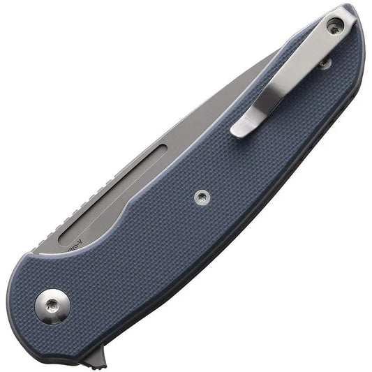 Ferrum Forge Knife Works Stinger Linerlock Blue - Nitro V Steel Blade, 3.25 Inch, Blue G10 Handle by Ferrum Forge Knife Works