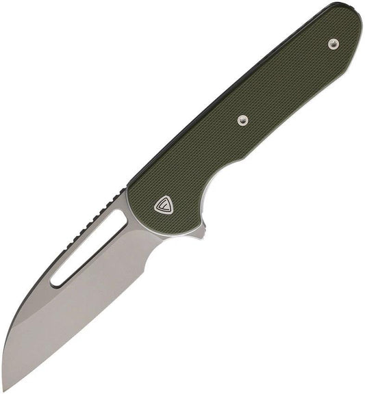 Ferrum Forge Knife Works Prolix Linerlock Green PROLIX GREEN by Ferrum Forge Knife Works