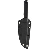 Ferrum Forge Knife Works Lackey XL Fixed Blade - 9Cr18MoV Stainless Steel Blade Full Tang Black G10 Handle by Ferrum Forge Knife Works