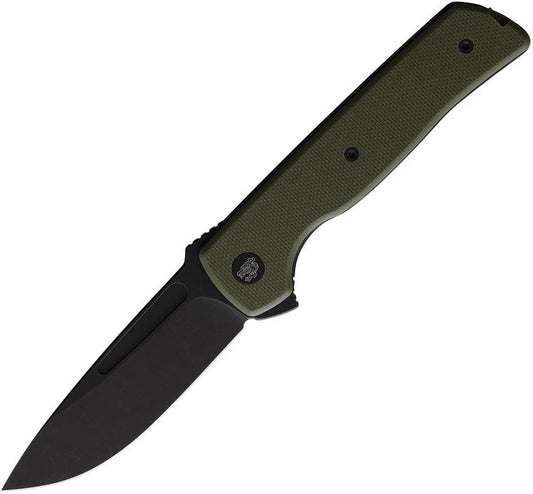Terzuola Knives ATCF Lite Linerlock Green ATCF LITE GREEN/BLK by Terzuola Knives
