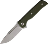 Terzuola Knives ATCF Lite Linerlock Green ATCF LITE GREEN/SW by Terzuola Knives