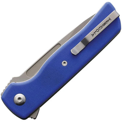 Terzuola Knives ATCF Lite Linerlock Blue - Nitro V Steel Blade Blue G10 Handle Extended Tang by Terzuola Knives