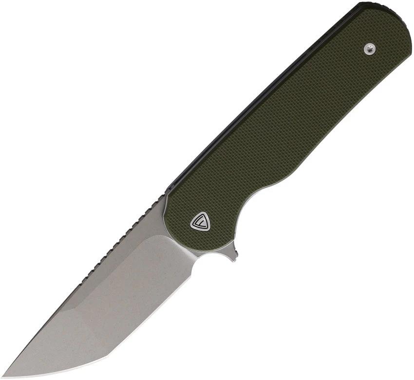 Ferrum Forge Knife Works Zelex Linerlock Green ZELEX GREEN by Ferrum Forge Knife Works