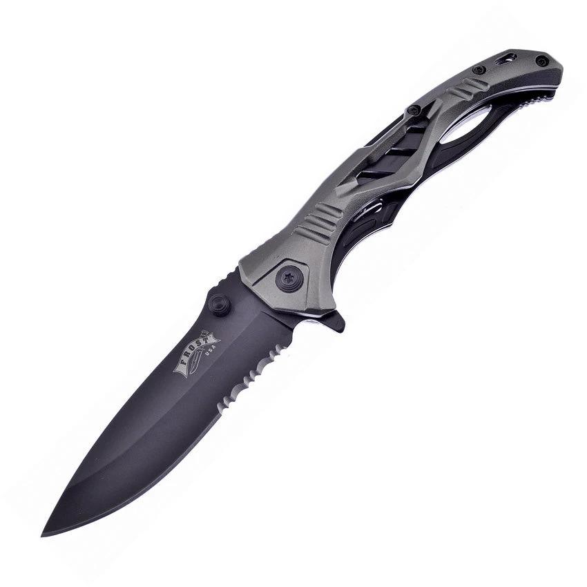 Frost Cutlery Tactical Linerlock A/O FC-119GY by Frost Cutlery