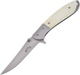 Frost Cutlery Linerlock White Bone A/O FC-200WB by Frost Cutlery