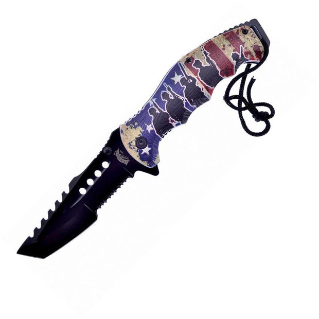 Frost Cutlery American Soldier Linerlock A/O FC-79A by Frost Cutlery
