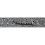 Futuron Forge Steel Billet ELMAX Core Ladder Damascus - San Mai Layered Pattern For Knife Making 12.13 Inch By 2 Inch by Futuron Forge