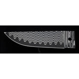 Futuron Forge Steel Billet ELMAX Core Ladder Damascus - San Mai Layered Pattern For Knife Making 12.13 Inch By 2 Inch by Futuron Forge