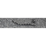 Futuron Forge ELMAX Core Steel Billet - San Mai Layered Stainless Damascus With Cyclops Pattern by Futuron Forge