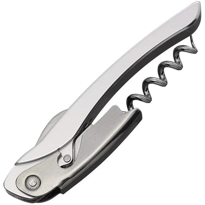 Farfalli Corkscrew Double Pivot FF T309.01 - Stainless Handle With Double Pivot Design And Serrated Blade by Farfalli