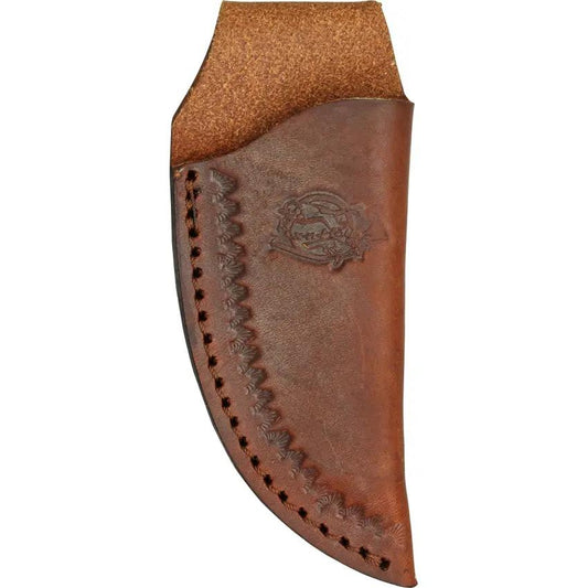 Fox-N-Hound Skinner FH620 - Wide Stainless Skinner Blade With Thumb Ridge, Full Tang, Stag And Brown Wood Handles by Fox-N-Hound