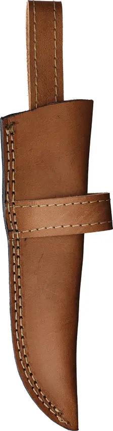FH Knives Wood Wrecker Fixed Blade BC001 - Full Tang Construction With Canvas Micarta Handle by FH Knives