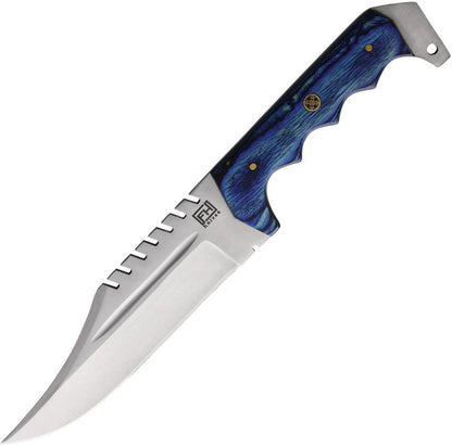 FH Knives Bowie Blue Wood CUPBOWIE-002 by FH Knives