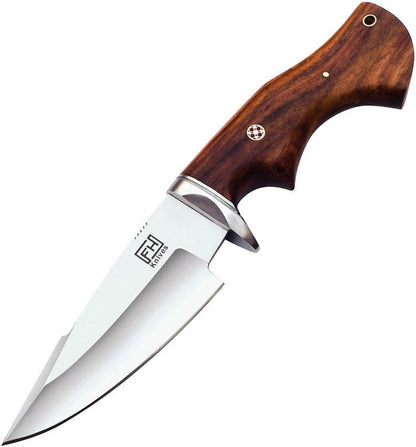 FH Knives Fixed Blade Brown Wood MLK-0002 by FH Knives