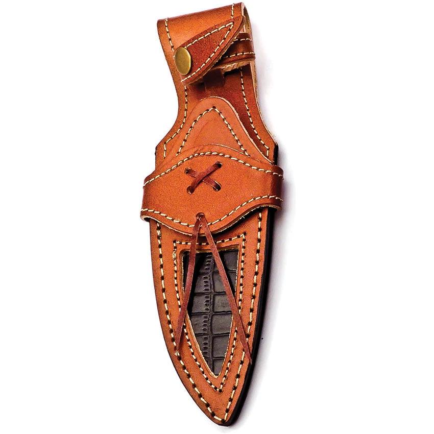 FH Knives Fixed Blade Brown Wood MLK-0002 by FH Knives