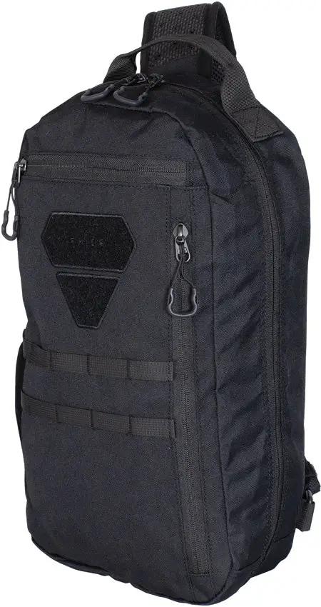 FHIOR Tactical Pack 12L Black - 12 Liter Backpack With Padded Mesh Back System And Multiple Pockets For Organization by FHIOR