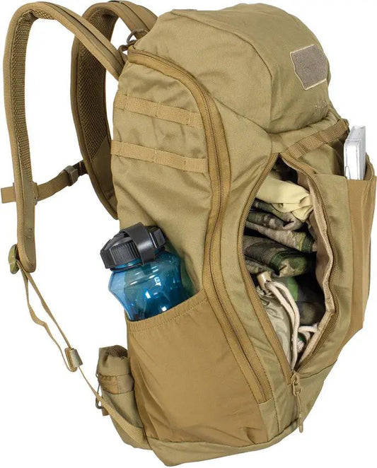 FHIOR Tactical Backpack 30L Coyote - Rugged 30L Daypack With Quick Access Front Pocket and Stash Pockets by FHIOR