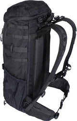 FHIOR Tactical Backpack 40L Black - Large Capacity With Front Quick Access Pockets And Padded Straps by FHIOR