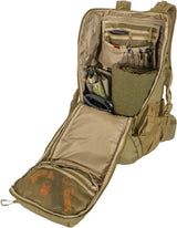 FHIOR Tactical Backpack 40L Coyote FH194COY - Large Main Compartment, 40 Liter Capacity, Front Quick Access by FHIOR