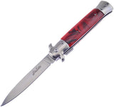 Frost Cutlery Italian Stiletto Milano A/O ISM-001R/BK by Frost Cutlery