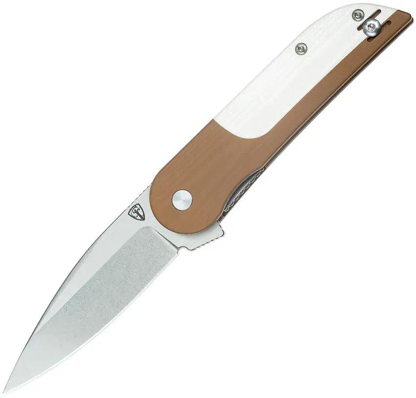 FINCH Devil's Finger Linerlock Clay DF020 by FINCH