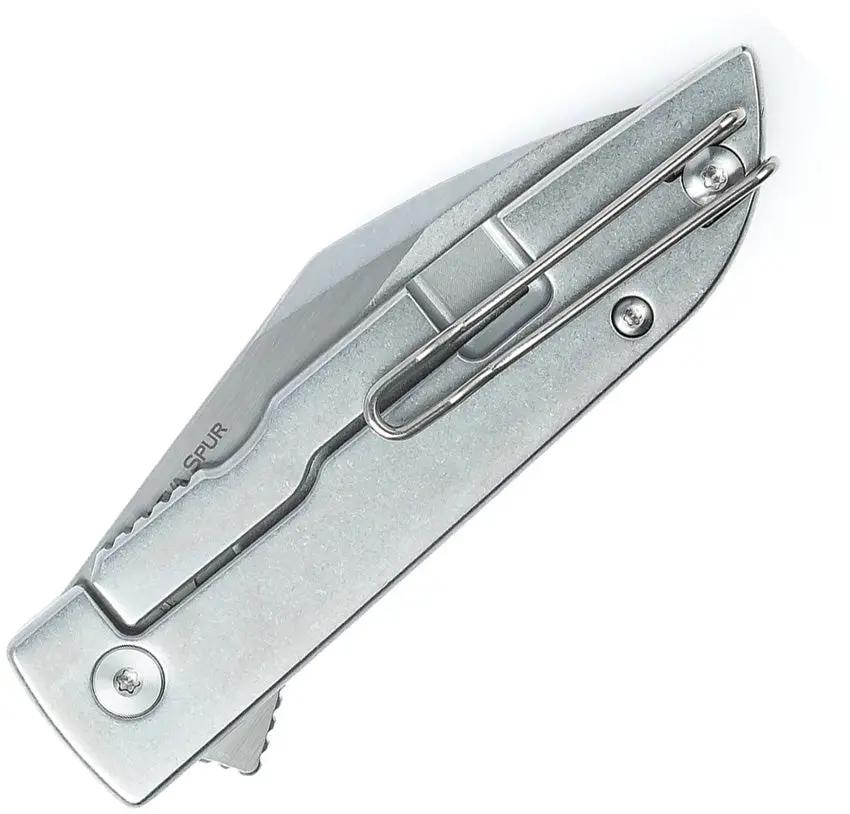 Finch Geneva Spur Framelock GS905 - 154CM Wharncliffe Blade With Stag Bone Handle by FINCH