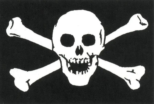 Flags Crossbones 7145 Flag - Durable 3x5 Feet Polyester Flag With Metal Grommets For Outdoor Display by Flags