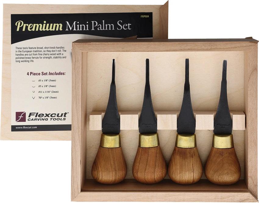 Flexcut Premium Mini-Palm Set FRP604 by Flexcut