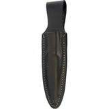 Flexcut Hawthorne Explorer Earth Camo Scandi Grind Outdoor Knife With Full Tang And Leather Sheath by Flexcut