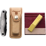 Flexcut Carvin Jack 2.0 Left Hand JKNL291 - 4.25 Inch High Carbon Stainless Blade With Leather Sheath by Flexcut