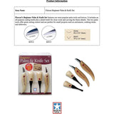 Flexcut Beginner Palm And Knife Set KN600 - Four Piece Carving Set For Precise Palm Tool Control by Flexcut