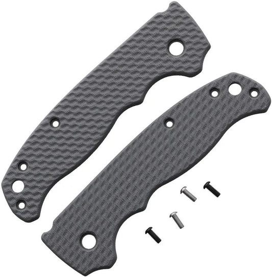 Flytanium Wavelength AD 20.5 Scales Gy - Gray G10 Construction With Four Extra Long Pocket Clip Screws by Flytanium
