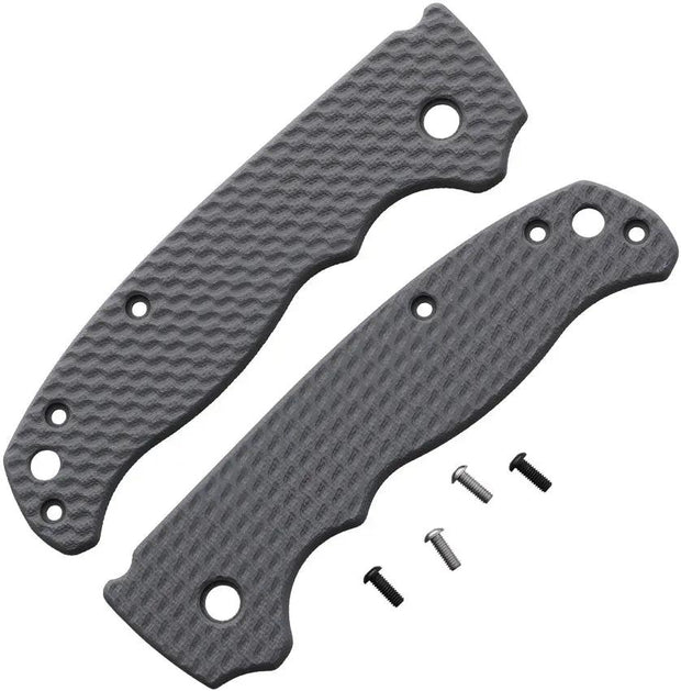 Flytanium Wavelength AD 20.5 Scales Gy - Gray G10 Construction With Four Extra Long Pocket Clip Screws by Flytanium