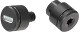 Flytanium Arcade Tritium Thumbstud BLK FLY-1193BG by Flytanium
