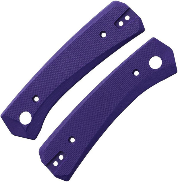 Flytanium Lander Handle Scales Purp G10 FLY-1303DP by Flytanium