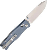 Flytanium BEEF Crossbar Lock Slate SW - D2 Tool Steel Drop Point Blade With Slate Blue G10 Handle by Flytanium