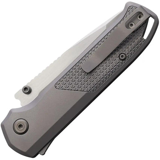 Flytanium Arcade Pro Shark-Lock Satin FLY-1396S - Shark-Lock Technology With Satin CPM-20CV Tanto Blade by Flytanium