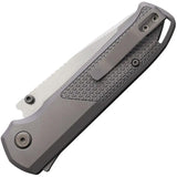 Flytanium Arcade Pro Shark-Lock Satin FLY-1396S - Shark-Lock Technology With Satin CPM-20CV Tanto Blade by Flytanium