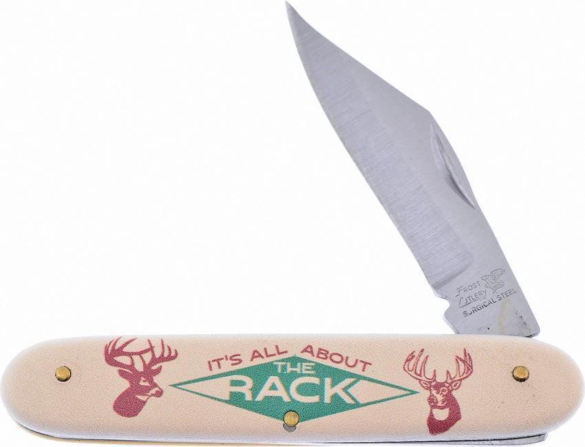 Frost Cutlery Deer Folder N-228 by Frost Cutlery